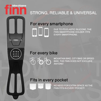 FINN - Universal Bicycle Phone Mount - Pink