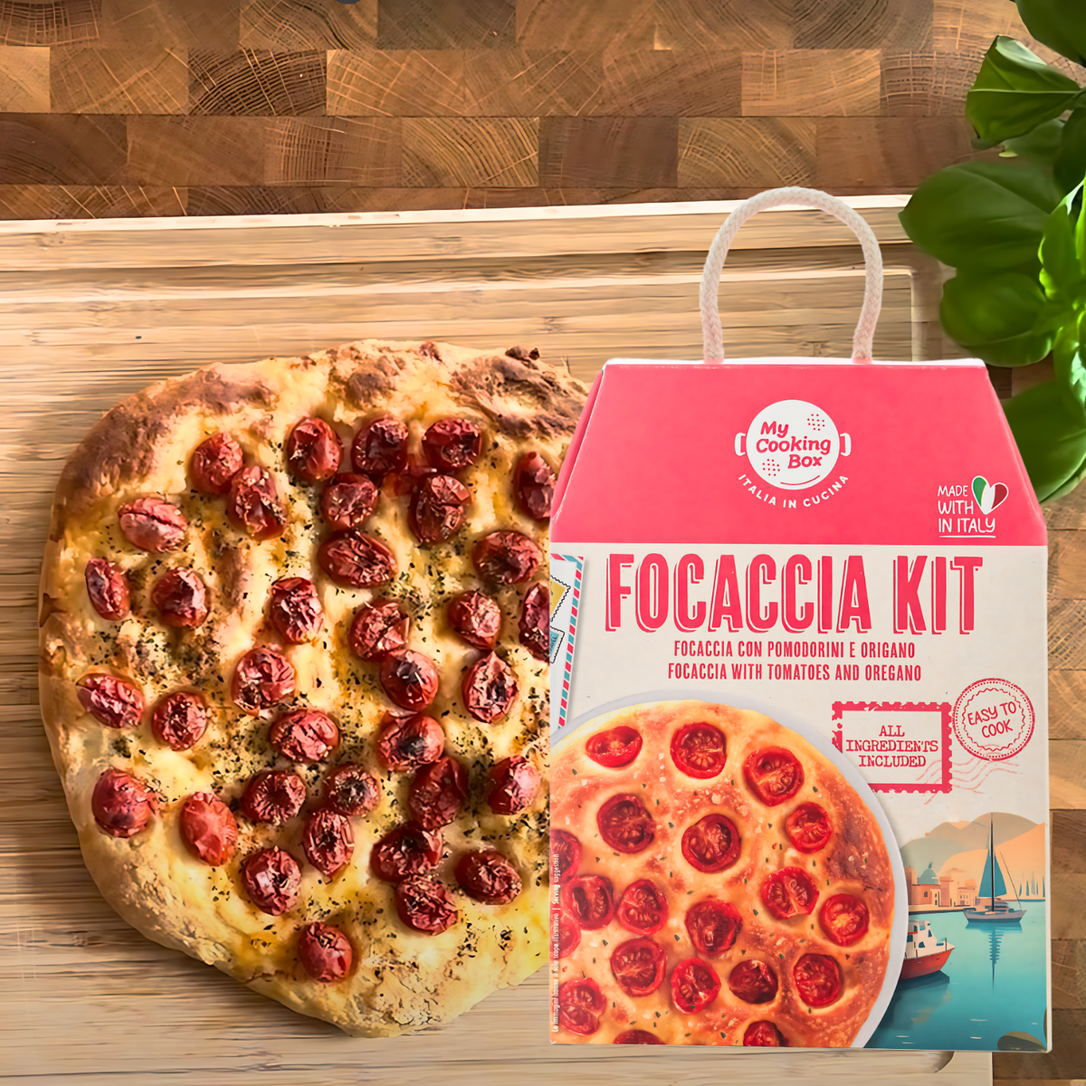 My Cooking Box, Focaccia Mix Kit – Tobies House