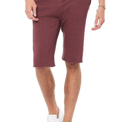 Men's French Terry Cut Off Short with Adjustable Draw Chord