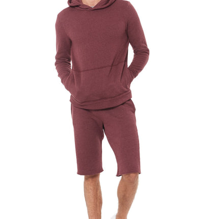 Men's French Terry Cut Off Short with Adjustable Draw Chord