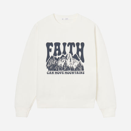 Faith Can Move Mountains Unisex Crewneck