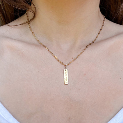 Faith Necklace