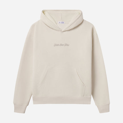 Faith Over Fear Taupe Unisex Hoodie