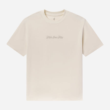 Faith Over Fear Taupe Unisex Tee