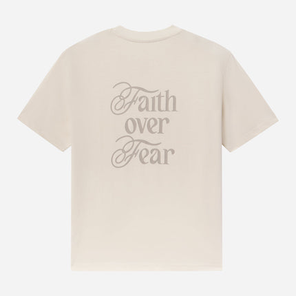 Faith Over Fear Taupe Unisex Tee