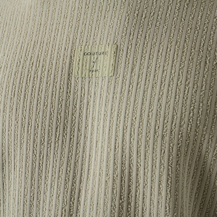 Modern Couture Patterned Oversized Knitwear