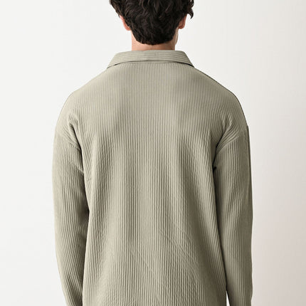 Modern Couture Patterned Oversized Knitwear
