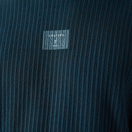 Modern Couture Patterned Oversized Knitwear