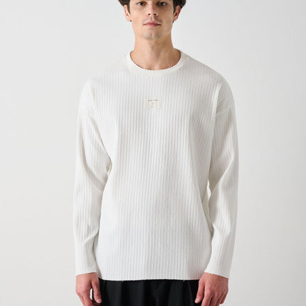 Modern Couture Patterned Oversized Knitwear