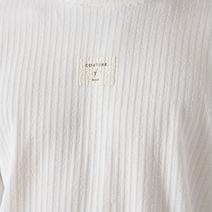 Modern Couture Patterned Oversized Knitwear