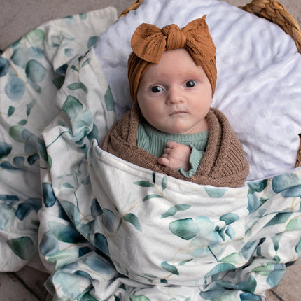 Eucalyptus Embrace Minky Blanket
