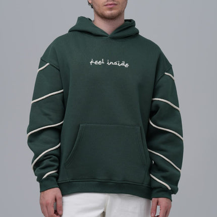 "Feel Inside" Embroidered Hoodie