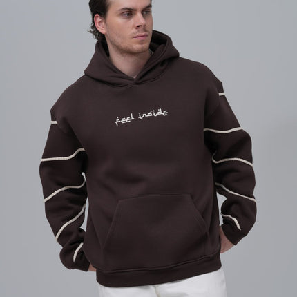 "Feel Inside" Embroidered Hoodie