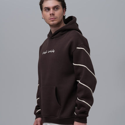 "Feel Inside" Embroidered Hoodie