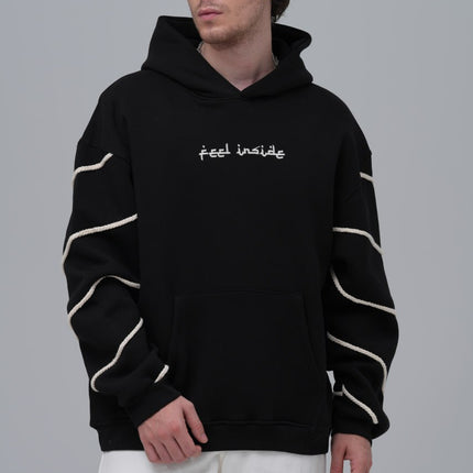 "Feel Inside" Embroidered Hoodie