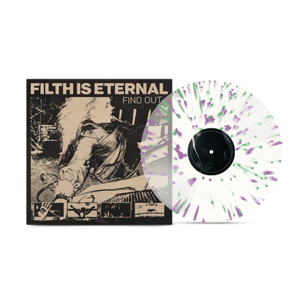 Filth Is Eternal - Find Out Spring Green & Violet Splatter Vinyl