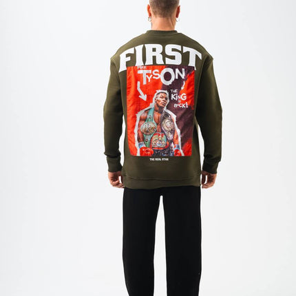 First' Mike Tyson Oversized Sweatshirt: The King is Back!