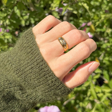 Floral Dome Ring
