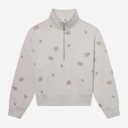 Floral Women's Half-Zip