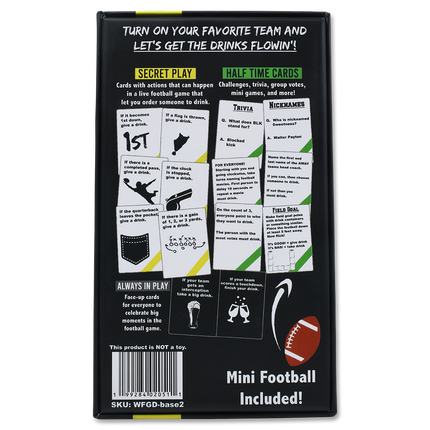 WATCH FOOTBALL, GET DRUNK - The Live Football Drinking Game