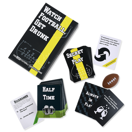 WATCH FOOTBALL, GET DRUNK - The Live Football Drinking Game