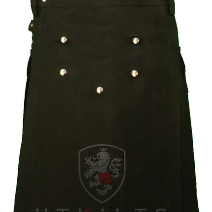 Utility Kilt – GlenTorin, Black
