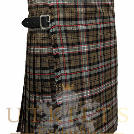 Traditional Kilt - Premium Wool, Scottish National Weathered