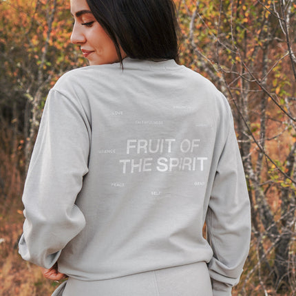 Fruit of the Spirit Grey LS Unisex Tee