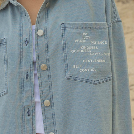 Fruit of the Spirit Shacket