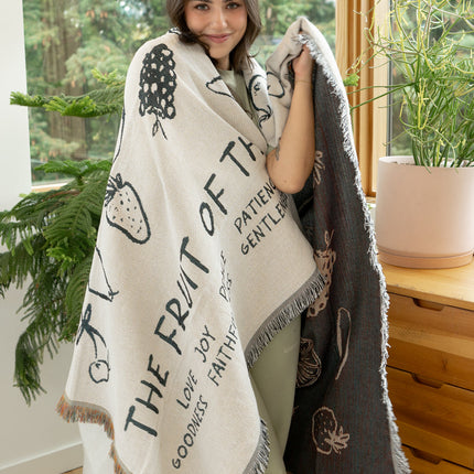 Fruit of the Spirit Throw Blanket