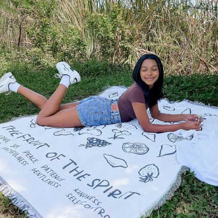 Fruit of the Spirit Throw Blanket