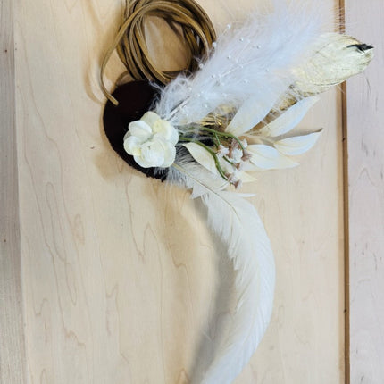 Boho Western Wedding Floral Bridesmaid Hat Band Only 984u