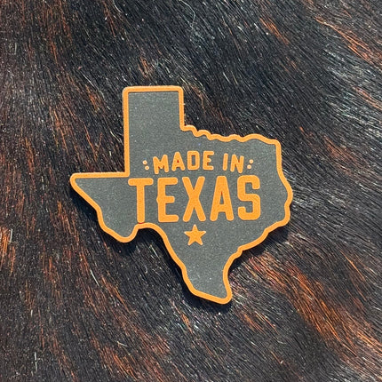 Engraved Made In Texas Patch
