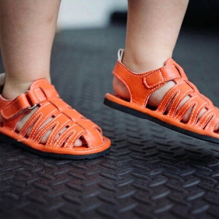 Barefoot Sandals | Vegan Leather Zero-Drop Sport Shoes| Vintage Inspired