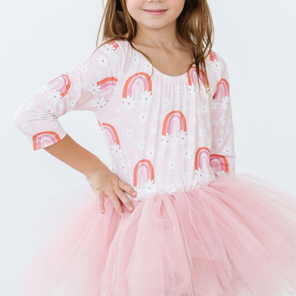 SALE Fun & Flowers 3/4 Tutu Leotard