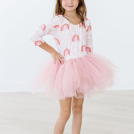 SALE Fun & Flowers 3/4 Tutu Leotard