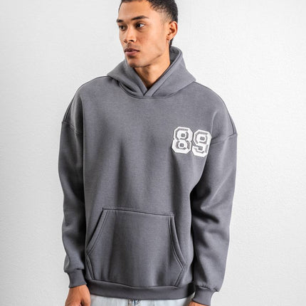 Funny '89' Graphic Hoodie with Humorous Quote