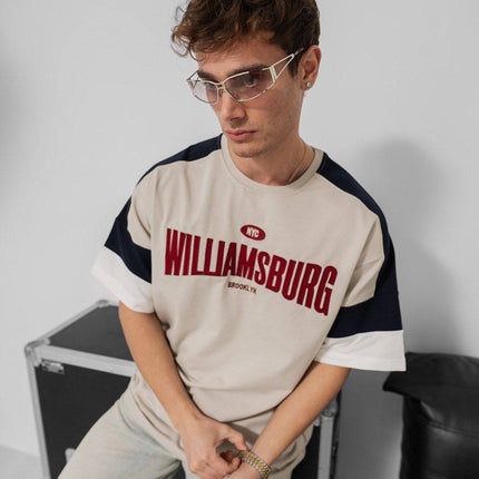 G-Town Williamsburg NYC Oversize T-Shirt - New York Style Loose Fit Tee
