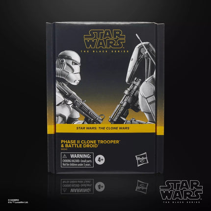 Star Wars The Black Series Clone Trooper & Battle Droid