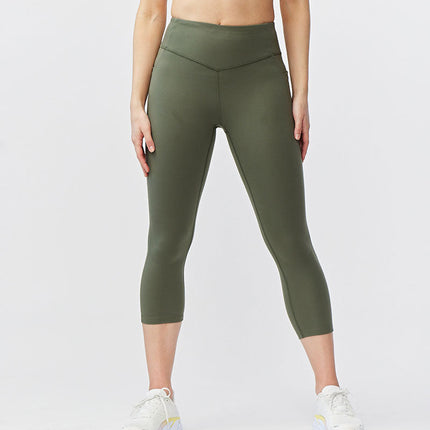 Go Again Women's Cropped Leggings Length 21"