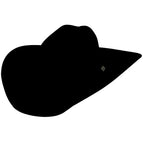 6 3/4 / Black