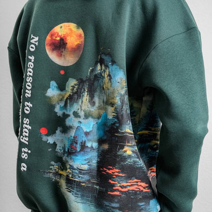 Galaxy View Oversize Sweatshirt