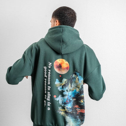 Galaxy View Oversize Sweatshirt