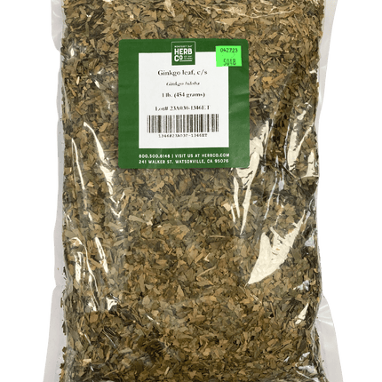 Ginkgo Leaf, Cut, Sifted