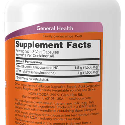 Glucosamine & MSM