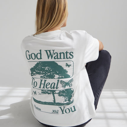 God Heals Unisex Tee