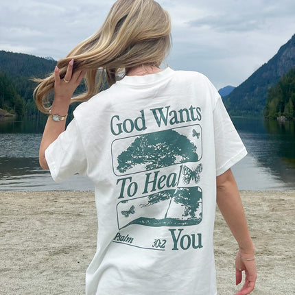 God Heals Unisex Tee