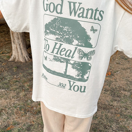 God Heals Unisex Tee