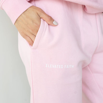 God Is Always With Me Pink Unisex Sweatpant