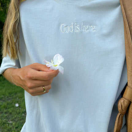 God Is Here Unisex Tee